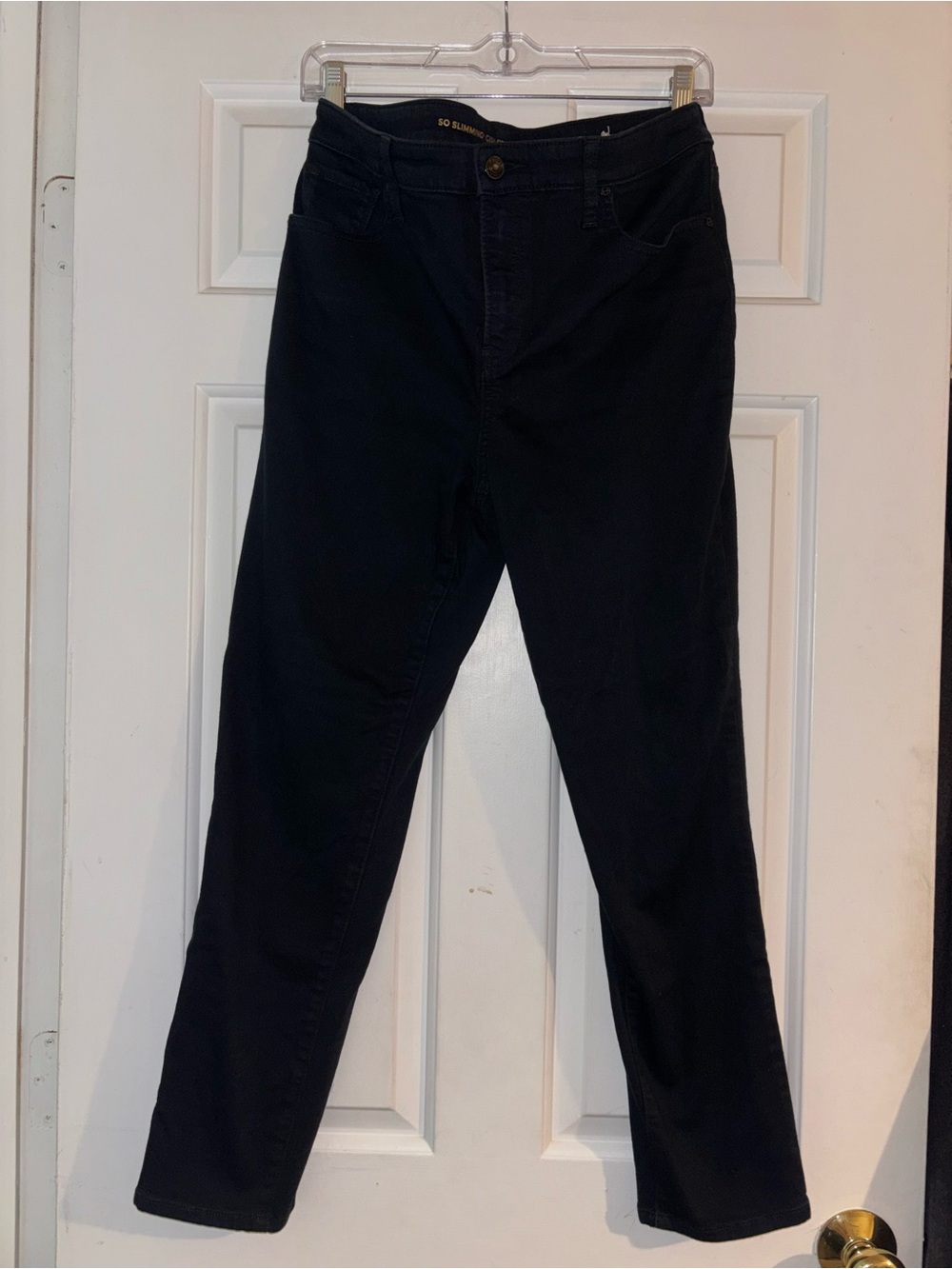 Chico's Black Ankle-Length Cropped Jeans